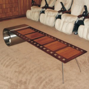 Film Roll Custom Coffee Table